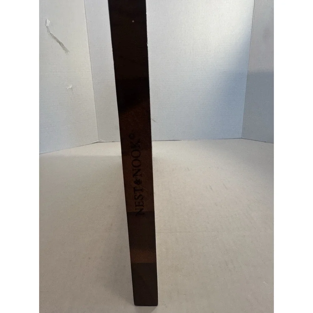 Nest And Nook Charcuterie Board Acacia Wood - Color Walnut